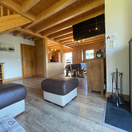 Chalet Savoyard Avec Jardin, Poele A Bois Et Wifi - Fr-1-624-11 Verchaix Exterior foto